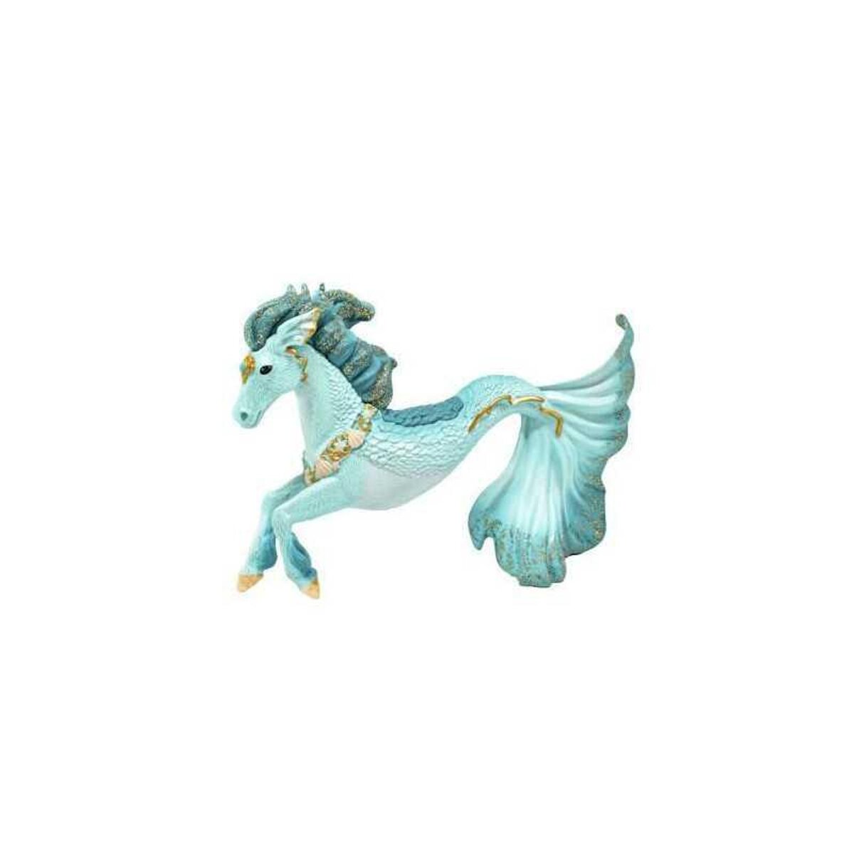 Schleich Figurine Sirene Eyela sur cheval de mer - avec sa Baguette Magique - Schleich 70594 Bayala - Des 5 ans