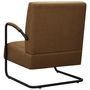 Voir la diapositive 4 : VIDAXL Fauteuil marron tissu