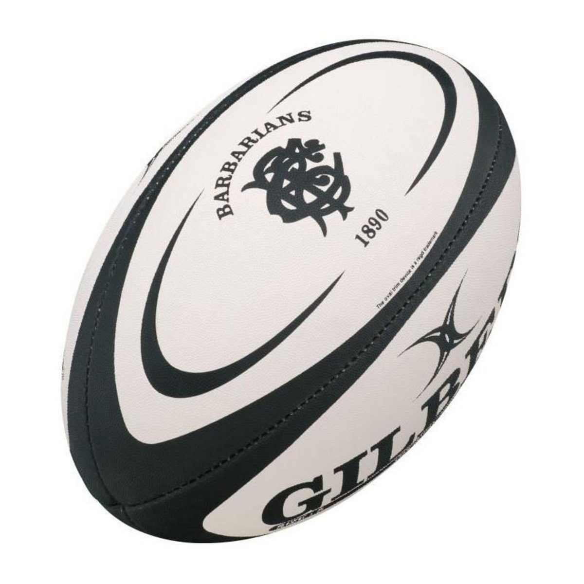 GILBERT GILBERT Ballon de rugby REPLICA - Barbarians - Taille 5