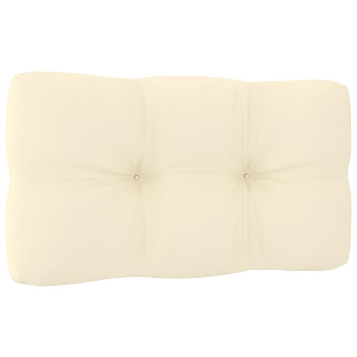 VIDAXL Canape 4 places de jardin avec coussins Bois de pin massif