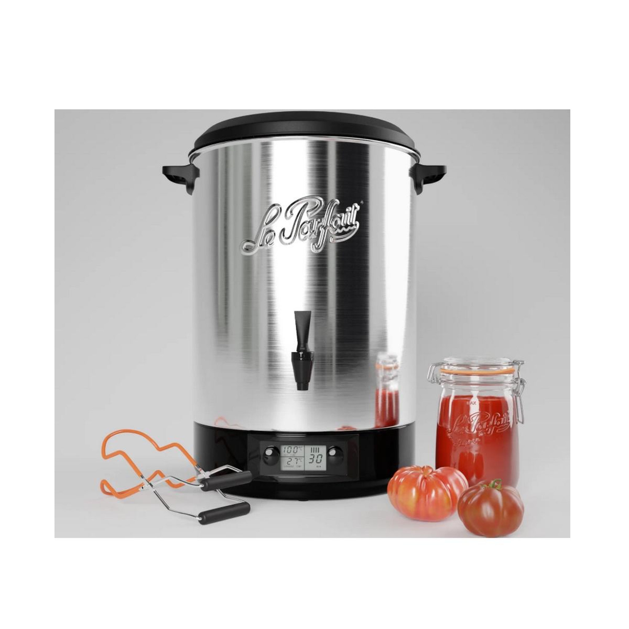Voir la diapositive 2 : Le parfait Stérilisateur de bocaux électrique 45l 2500w - 40832b3