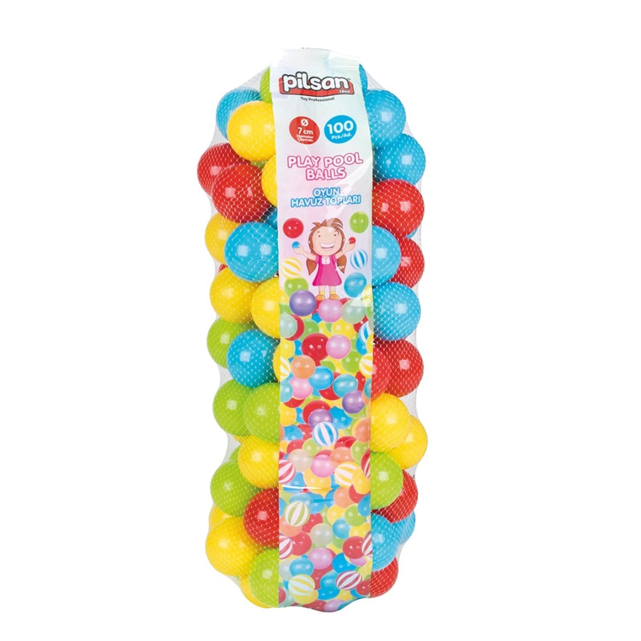 PILSAN Balles 7 cm pour piscine à balles