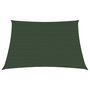 Voir la diapositive 2 : VIDAXL Voile d'ombrage 160 g/m^2 Vert fonce 3/4x2 m PEHD