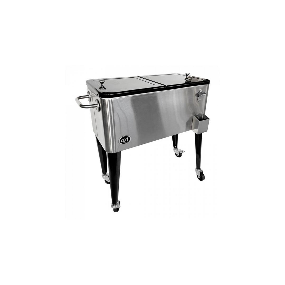 Axi House AXI Evier exterieur Retro Cooler Acier Inox