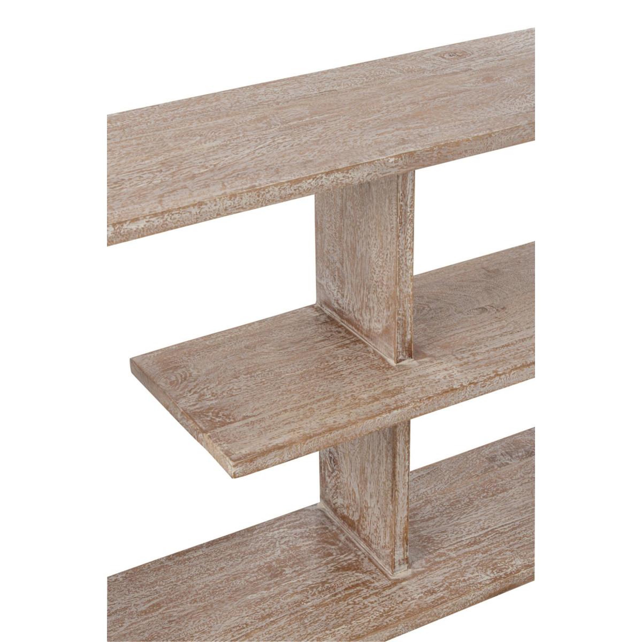 Voir la diapositive 5 : Paris Prix Bibliothèque en bois  manga  172cm blanc cassé