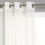 Voir la diapositive 2 : ATMOSPHERA Rideau Voilage  Rayure  140x240cm Ivoire