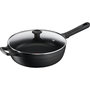 Voir la diapositive 1 : TEFAL Wok Tefal Trattoria Pro diamètre 28 cm noir