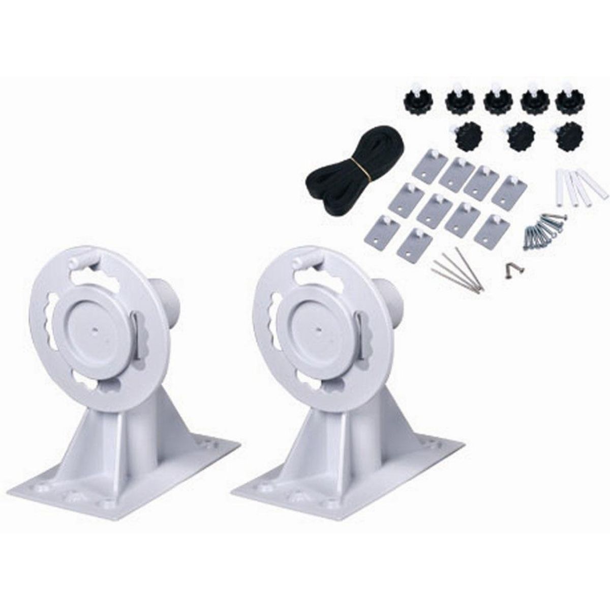 Habitat et Jardin Enrouleur de Bâche été piscine hors-sol