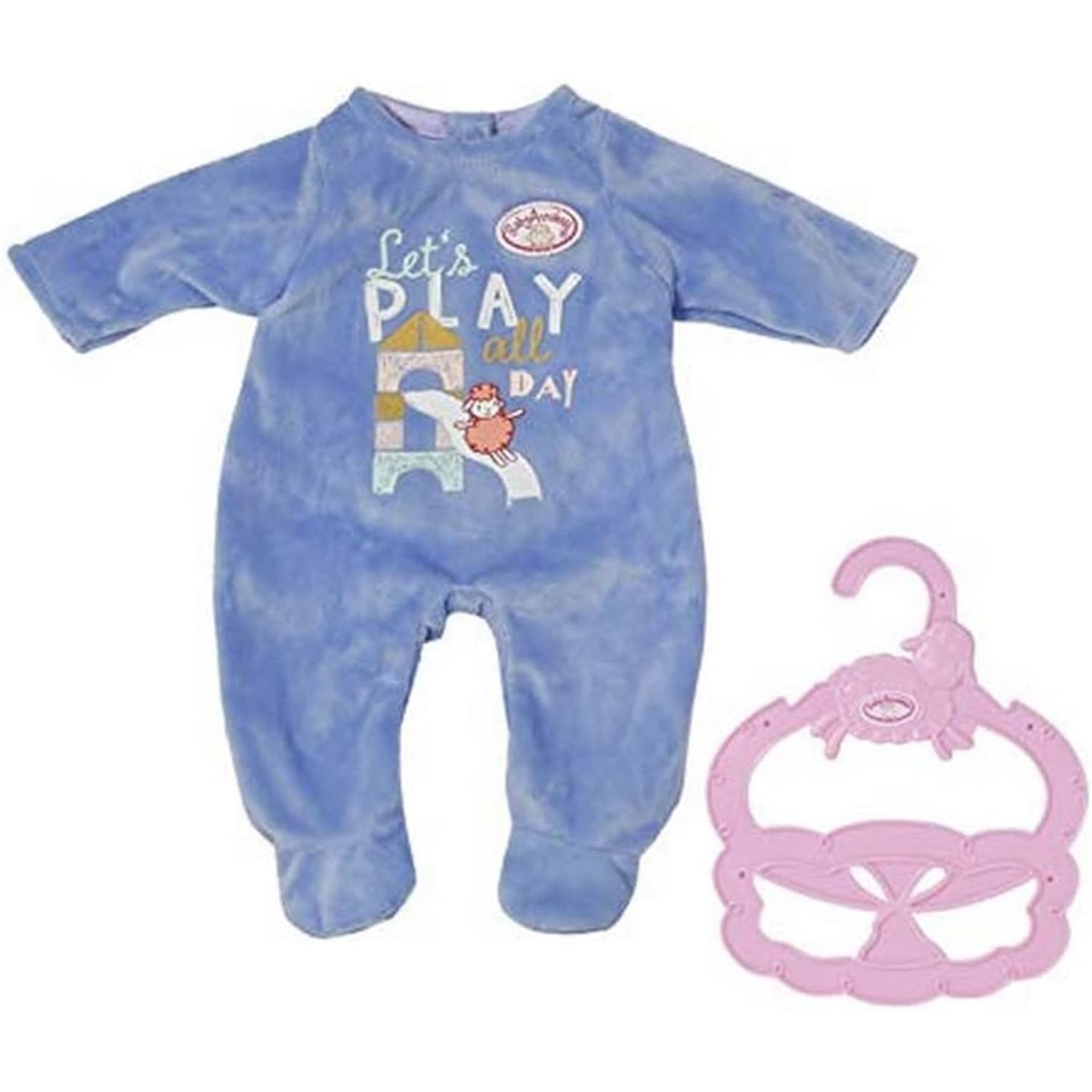 Zapf Creation Baby Annabell Little grenouillère bleue pour poupée 36cm