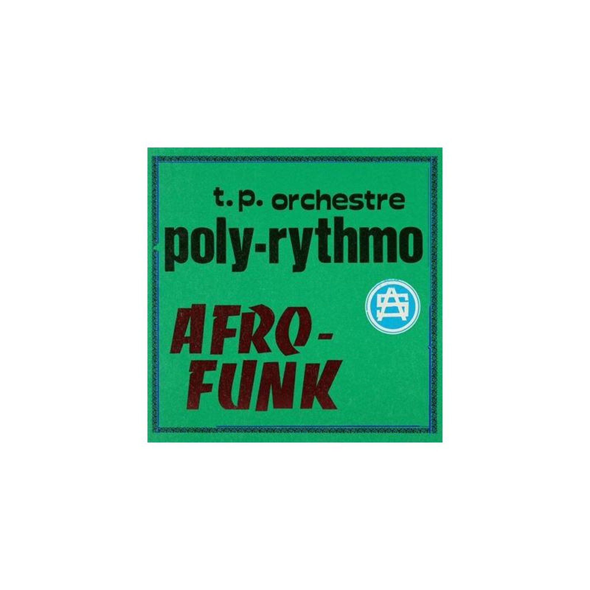 Vinyle 33t afro-funk jazz 1 disque t.p. Orchestre poly rythmo