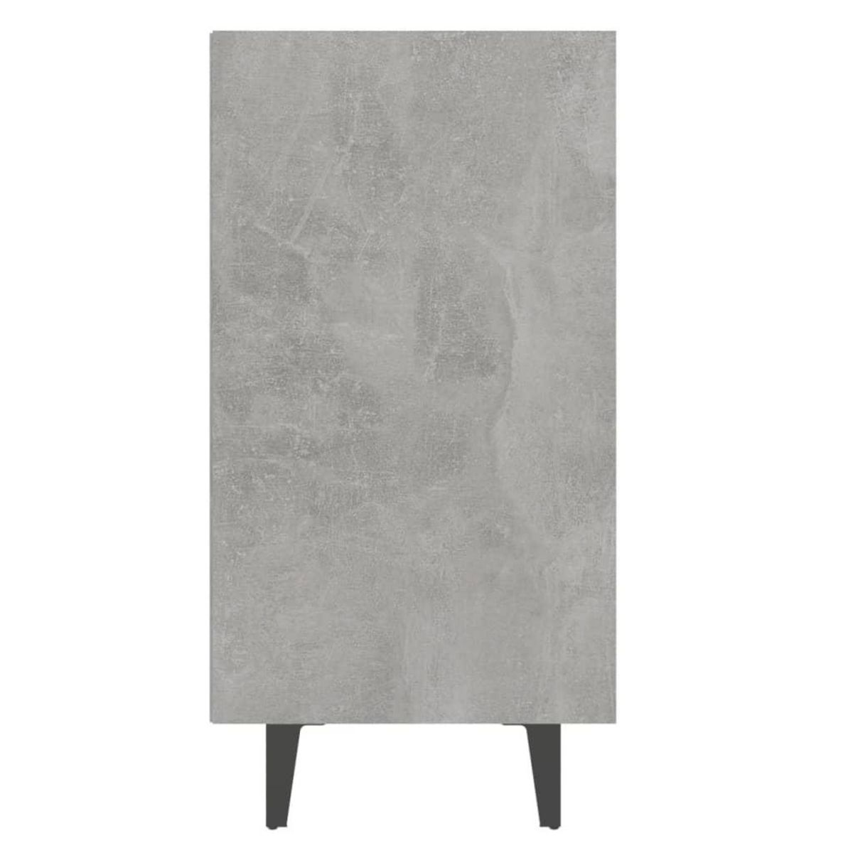 VIDAXL Buffet gris beton 103,5x35x70 cm bois d'ingenierie