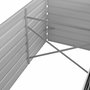 Voir la diapositive 5 : VIDAXL Lit sureleve de jardin Anthracite 240x80x45 cm Acier galvanise