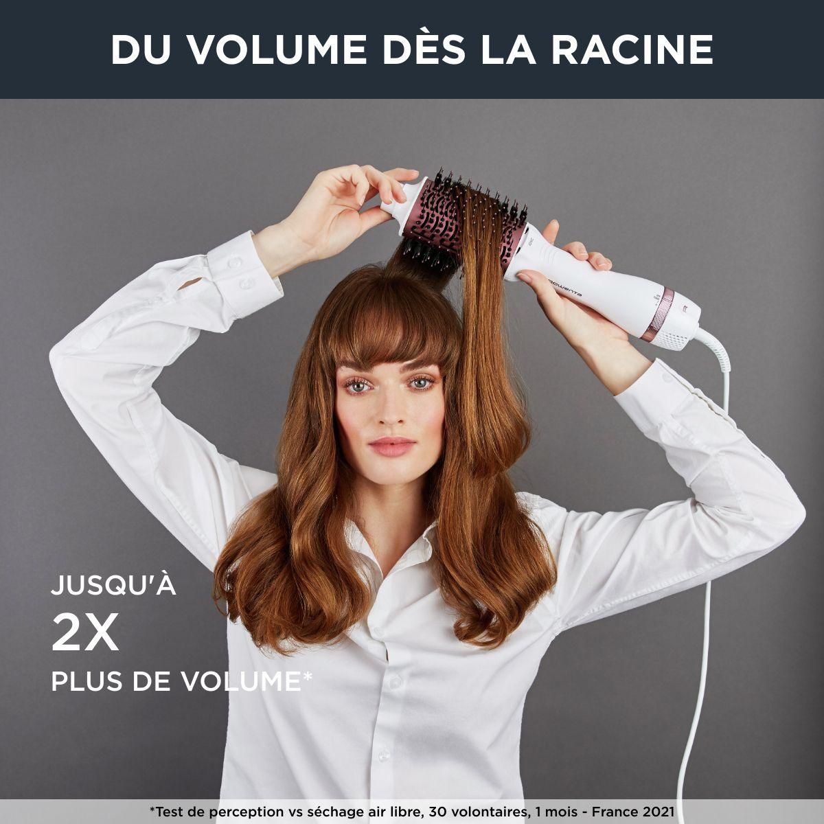 ROWENTA Brosse chauffante volumizer CF6135F0