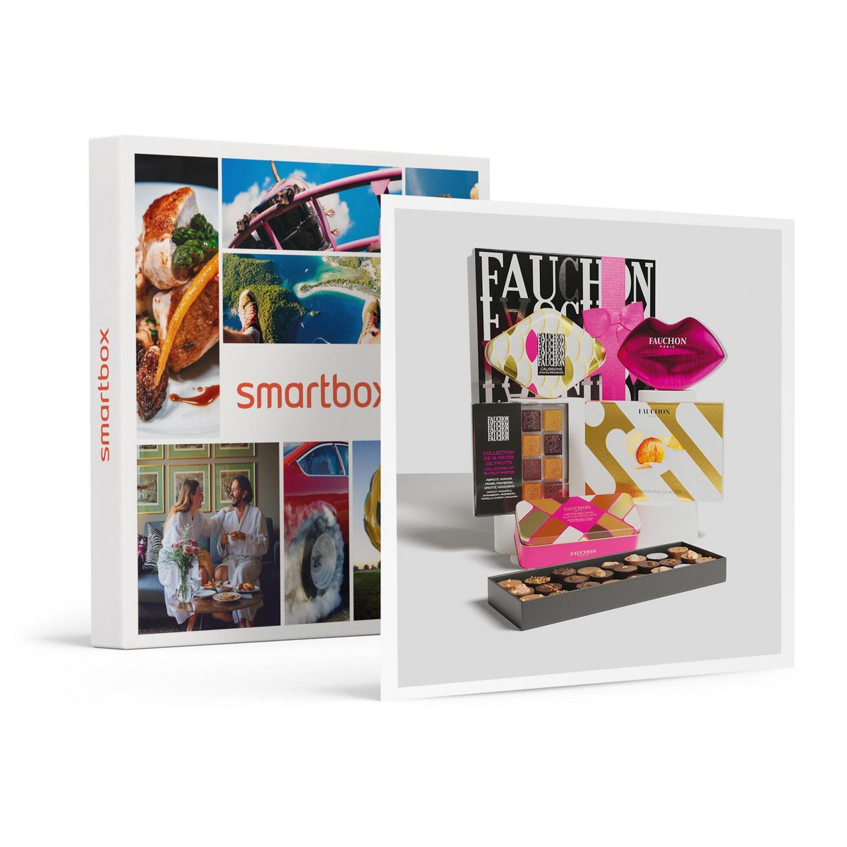 Smartbox Coffret Signature Sucrée Fauchon : assortiment de douceurs livré à domicile - Coffret Cadeau Gastronomie