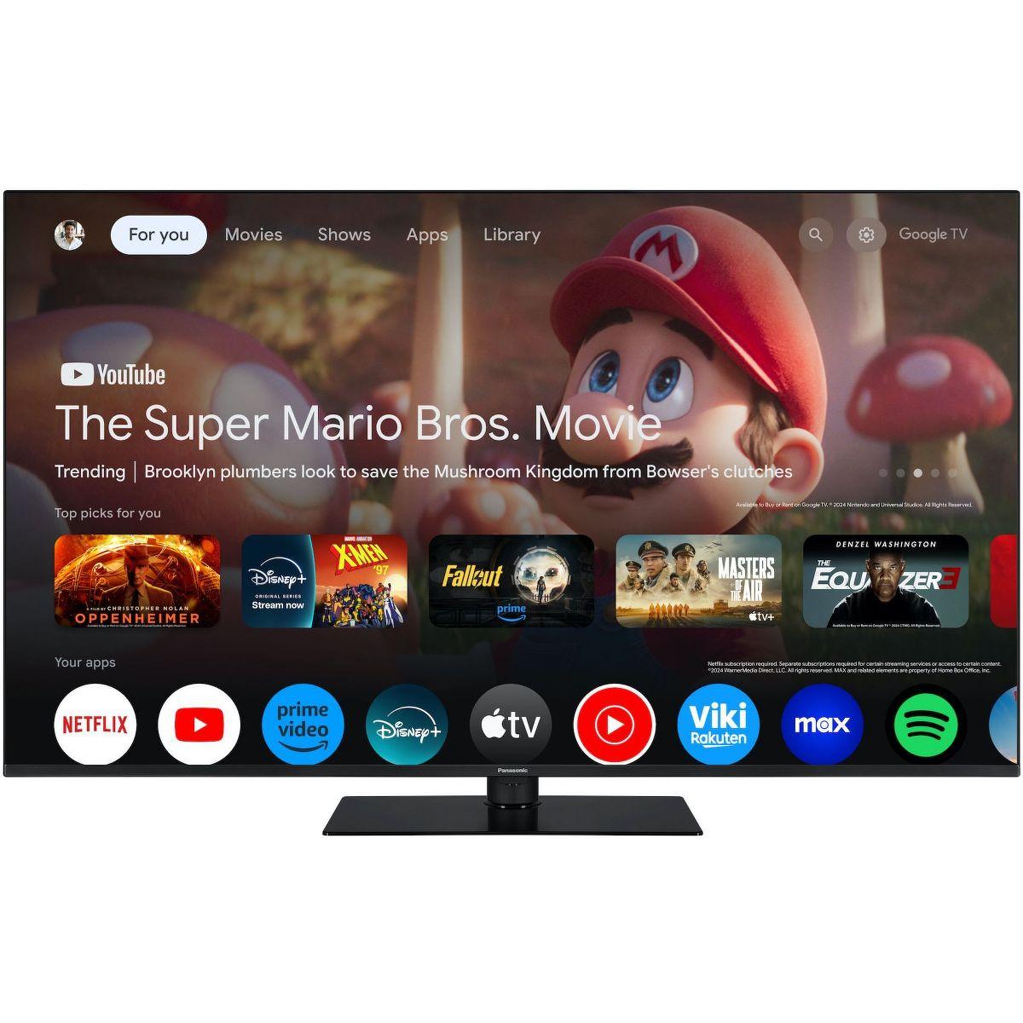 Voir la diapositive 2 : PANASONIC TV LED TN-55W70AEZ