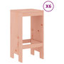 Voir la diapositive 3 : VIDAXL Ensemble de bar de jardin 7 pcs bois massif douglas