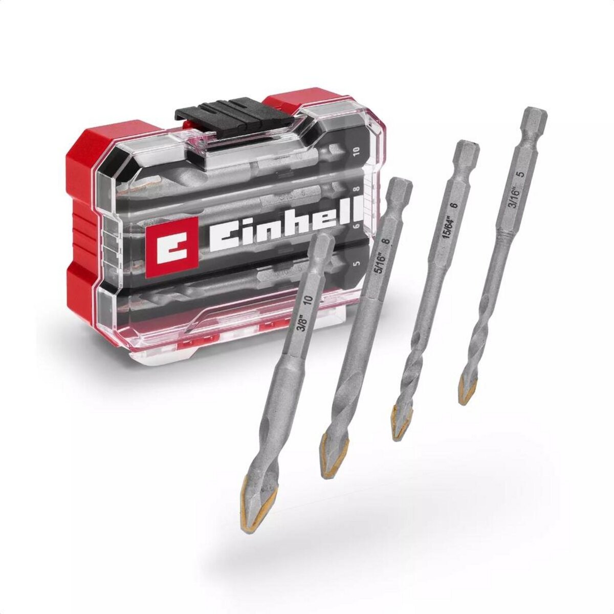 Einhell Set de forets en céramique - XS Case HM Flieboh (4 pièces)
