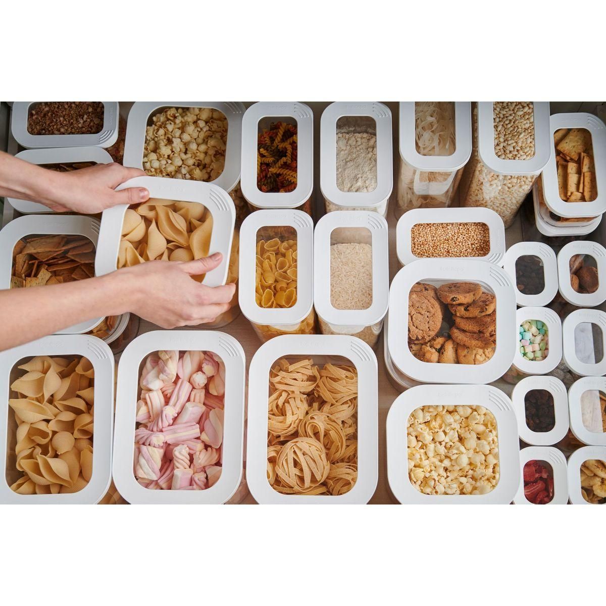 MEPAL Boîte alimentaire de rangement Modula 1500ml blanc