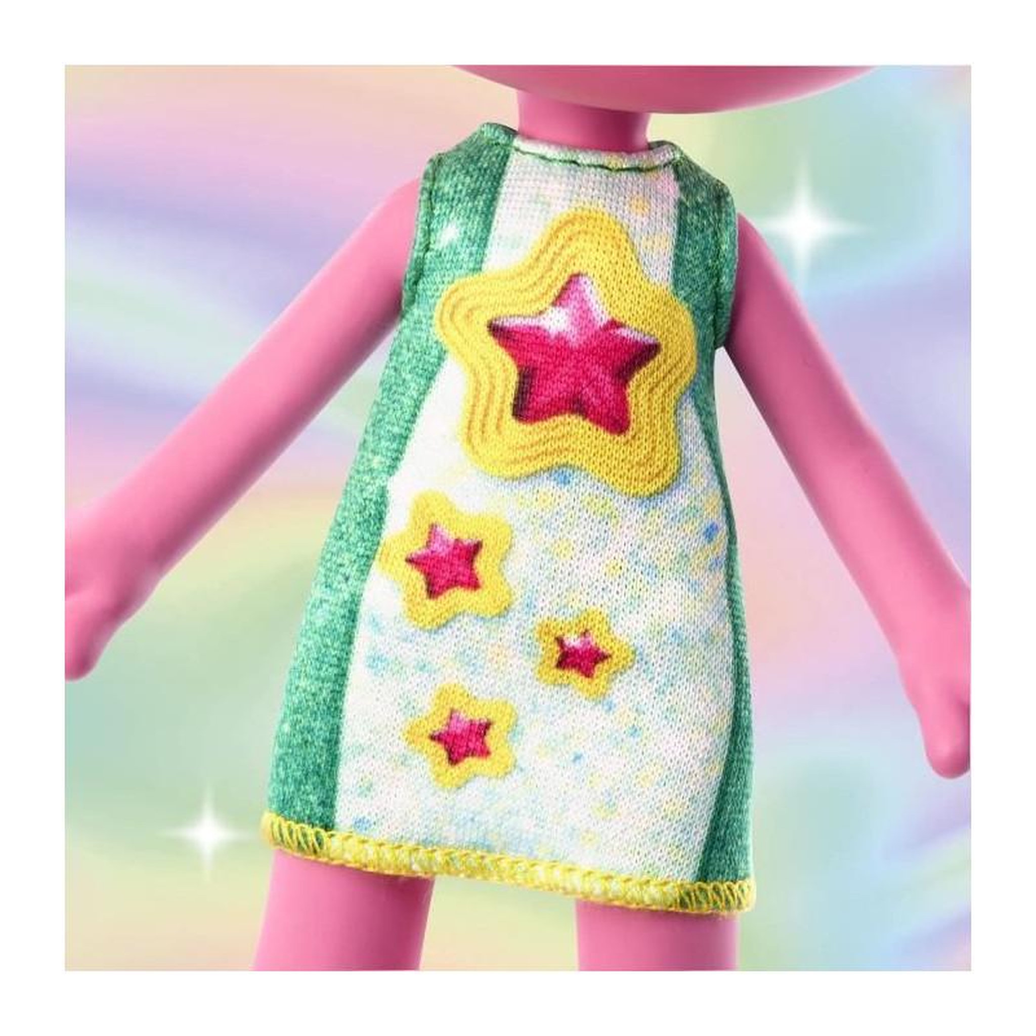 Voir la diapositive 6 : MATTEL Poupée mannequin Trolls - MATTEL - Poupée VIVA - Cheveux jaunes - 16,5cm