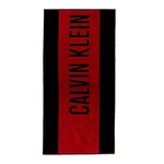 CALVIN KLEIN JEANS Serviette /Noir Homme/Femme Calvin Klein Jeans Towel block. Coloris disponibles : Rouge