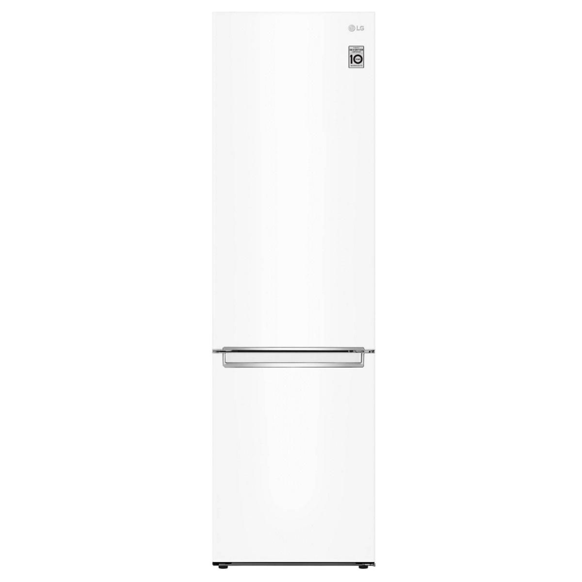 LG Réfrigérateur combiné 60cm 384l nofrost blanc - GBB72SWVDN