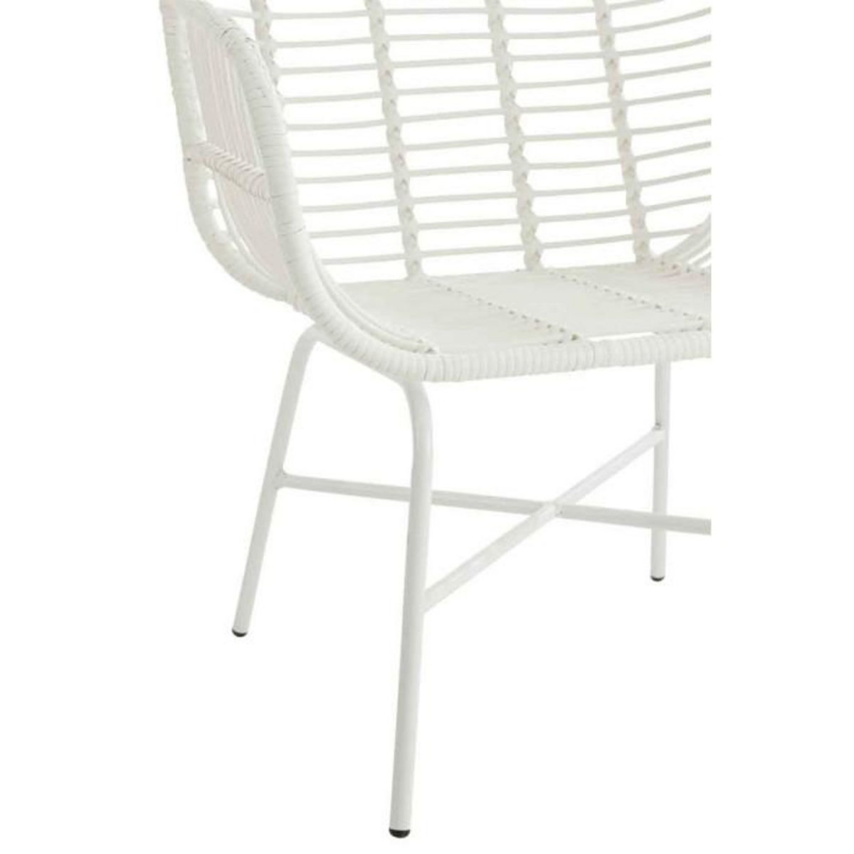 Paris Prix Chaise de Jardin Design  Celeste  82cm Blanc