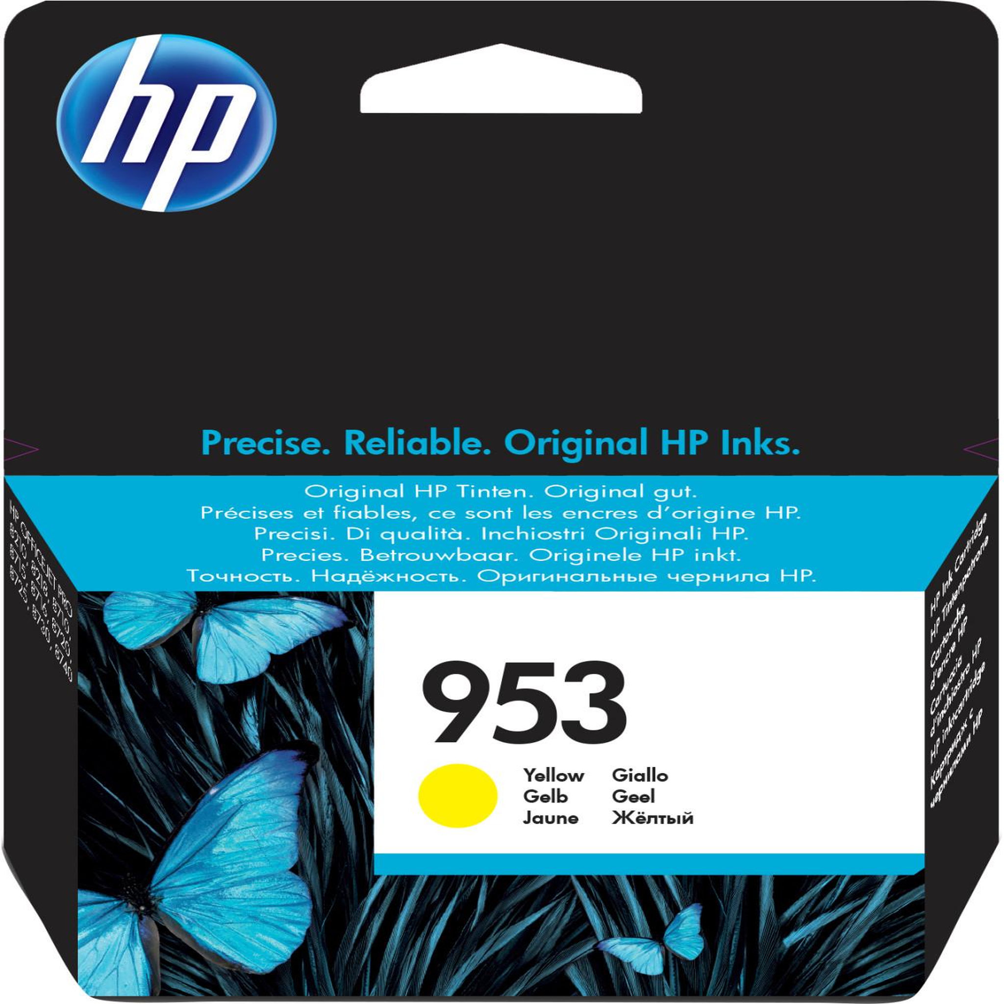 Voir la diapositive 2 : HP HP 953 cartouche dencre jaune authentique pour HP OfficeJet Pro 8710/8715/8720 F6U14AE