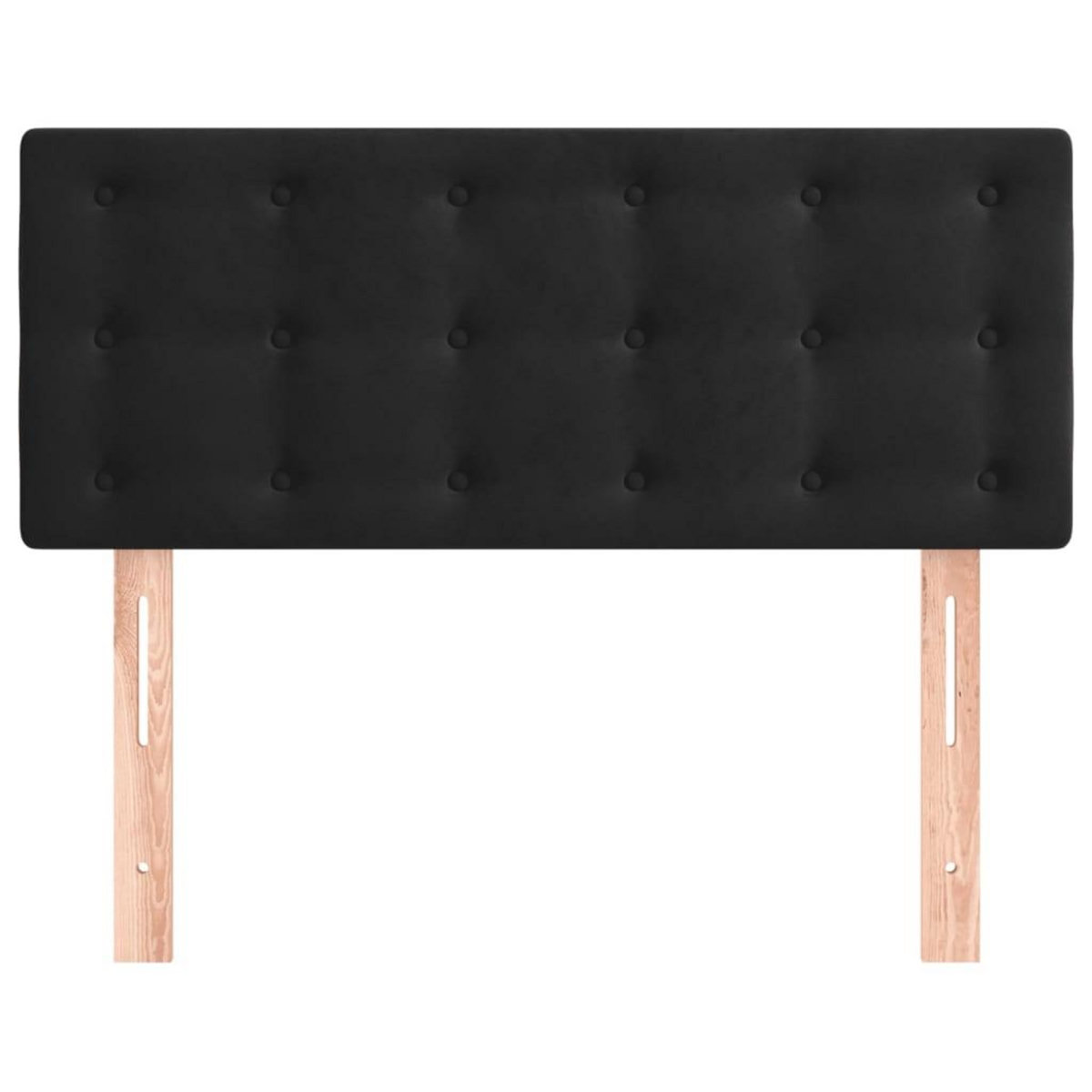 VIDAXL Tete de lit Noir 80x5x78/88 cm Velours