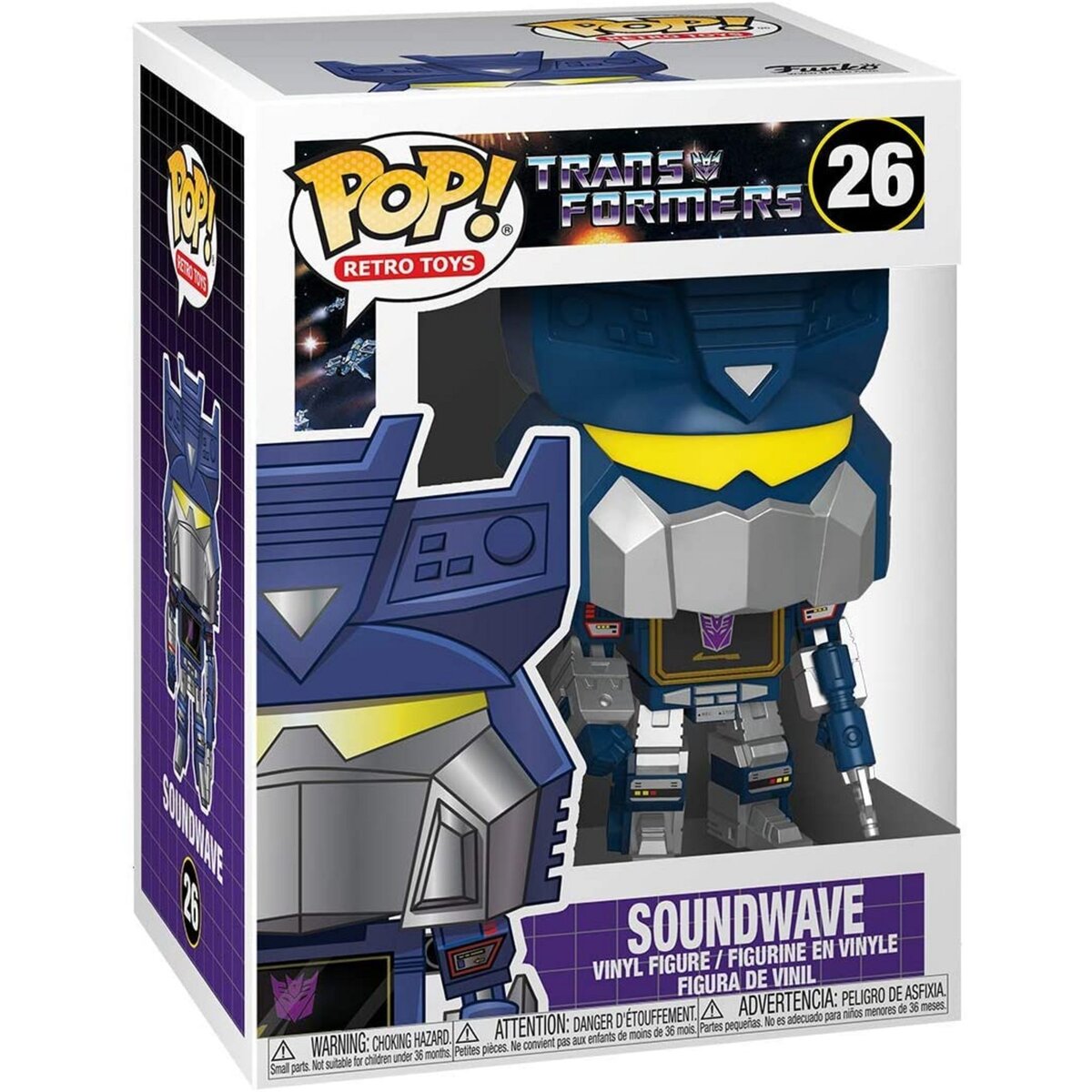 Figurine Pop Soundwave Transformers