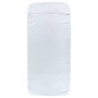 Voir la diapositive 4 : VIDAXL Serviettes de plage 4 pcs blanc 60x135 cm tissu 400 GSM