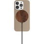 Voir la diapositive 3 : WOODCESSORIES Coque bumper iPhone 14 Pro BioCase Taupe