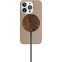 Voir la diapositive 3 : WOODCESSORIES Coque bumper iPhone 14 Pro BioCase Taupe