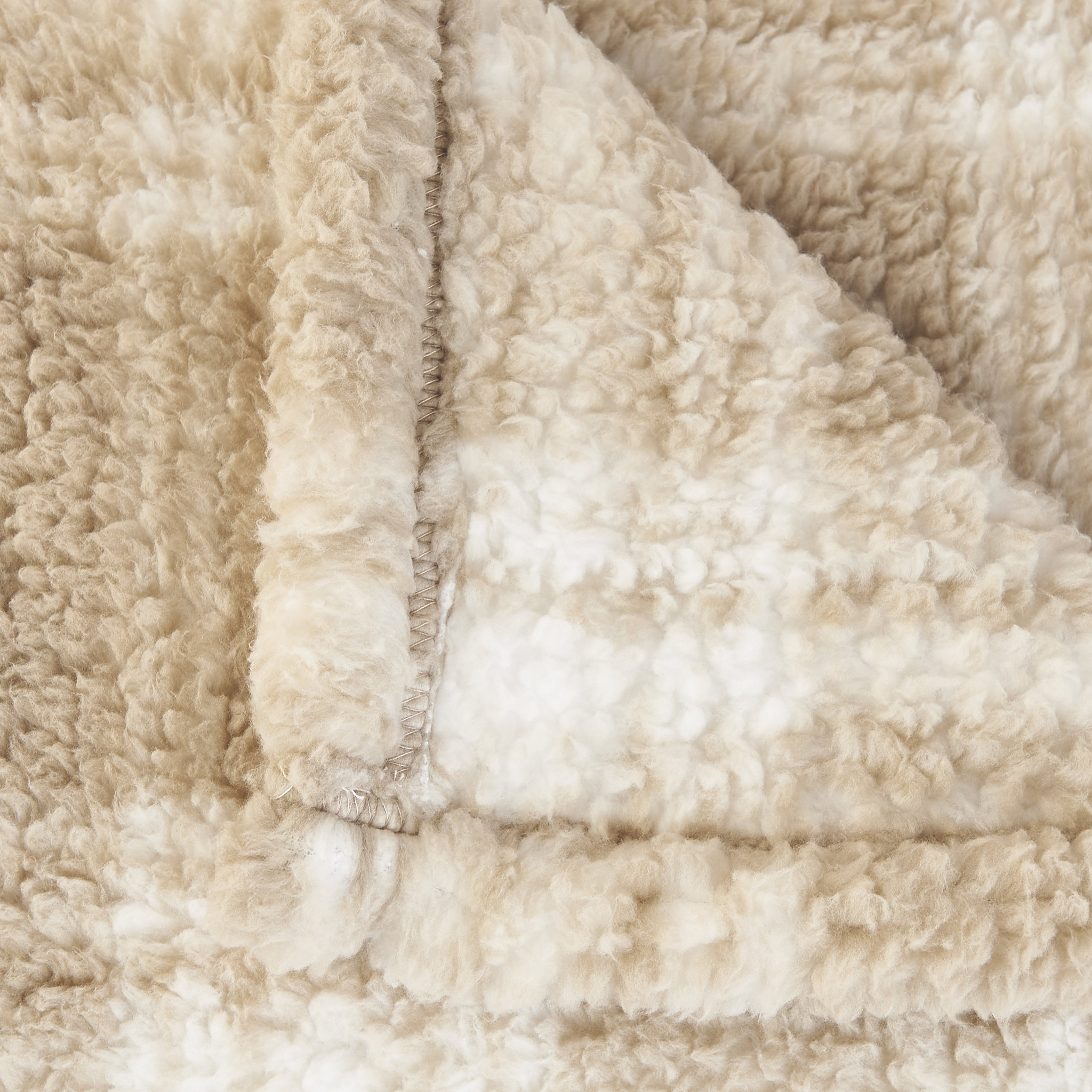 Voir la diapositive 2 : ACTUEL Plaid en polaire teddy 250gsm 