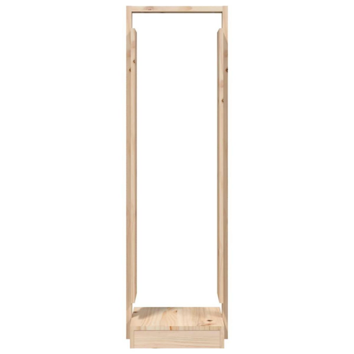 VIDAXL Porte-buches 33,5x30x110 cm Bois massif de pin