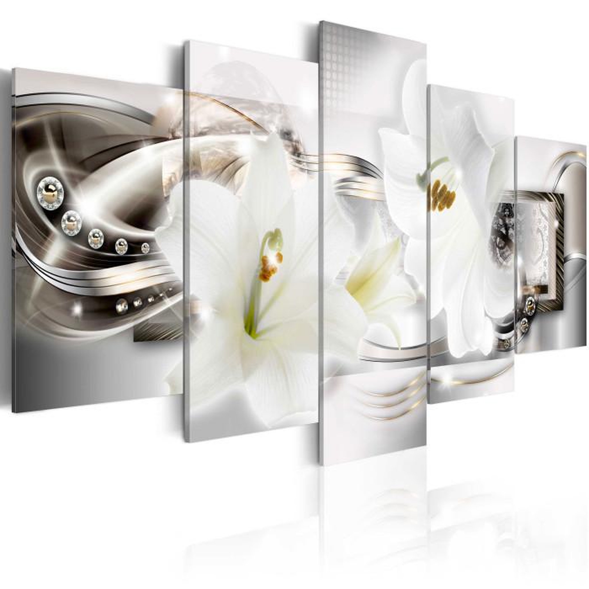 Paris Prix Tableau Imprimé  Lily Fragrance. Coloris disponibles : Multicolore