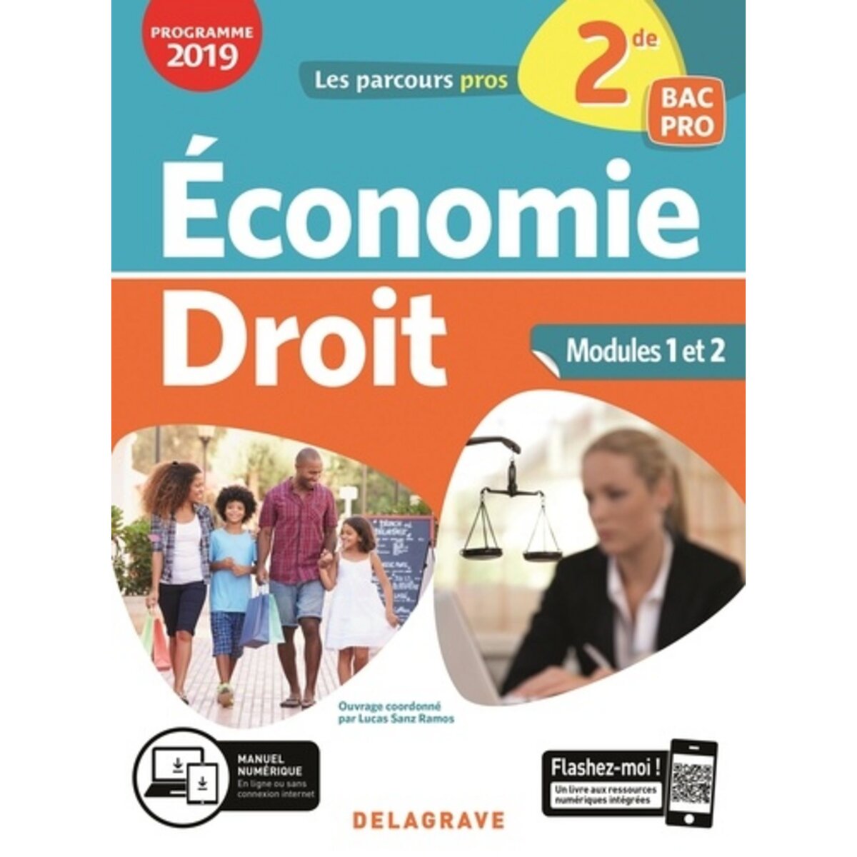 Les Parcours Pros - Économie-Droit 2de, 1re, Tle Bac Pro (2022) - Pochette  élève