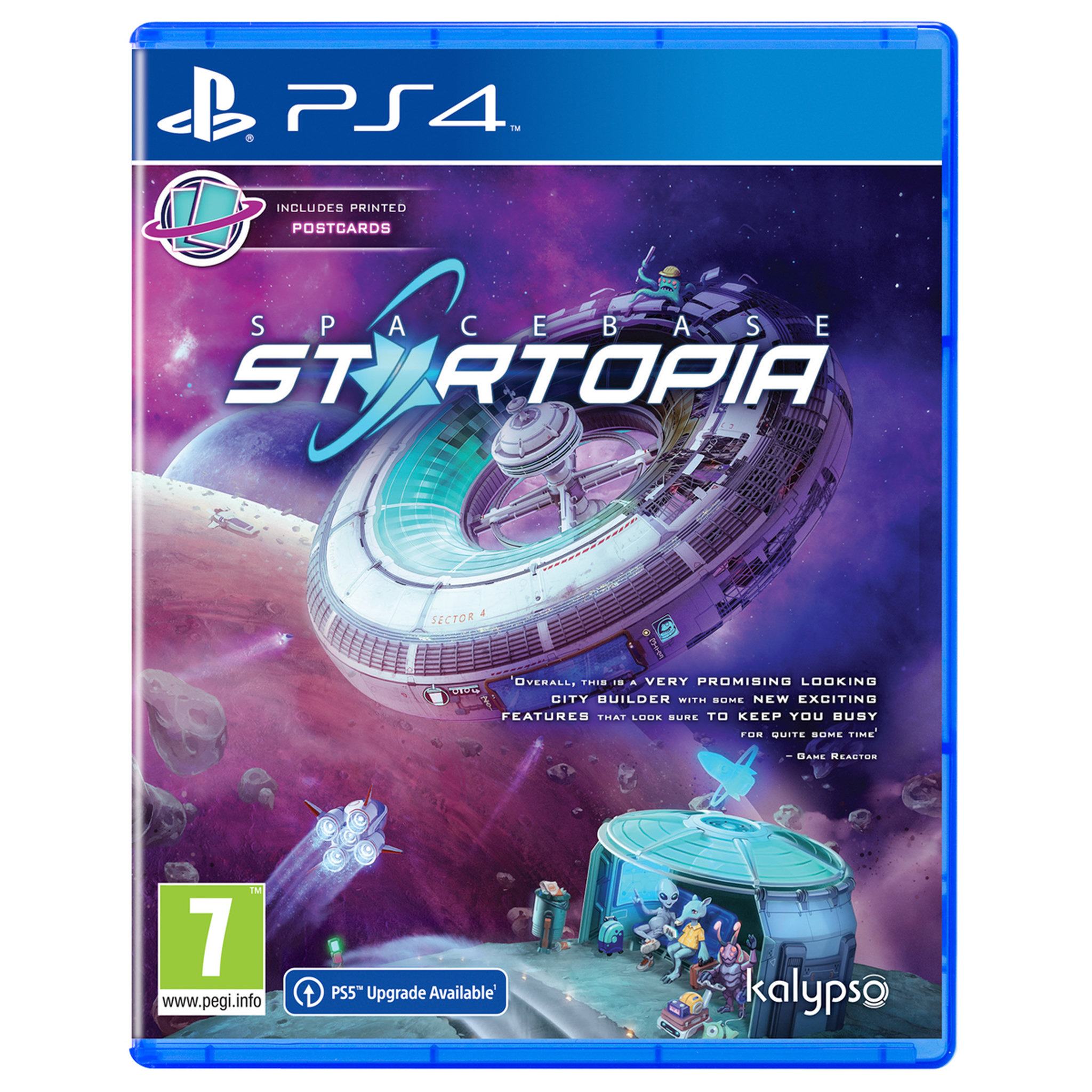 Voir la diapositive 1 : Spacebase Startopia PS4