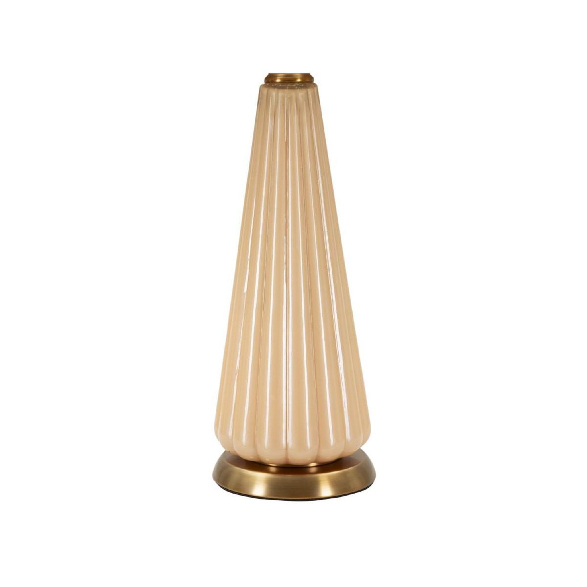 Voir la diapositive 2 : Paris Prix Lampe à poser  perly  68cm perle & or
