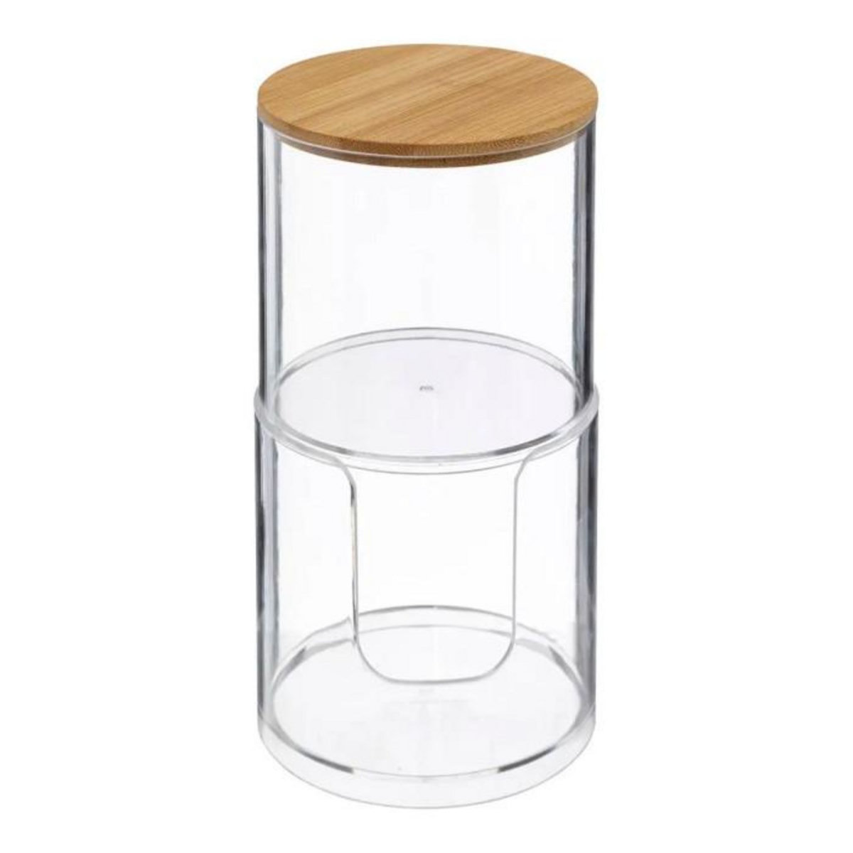 FIVE Double Distributeur Coton  Selena  18cm Transparent