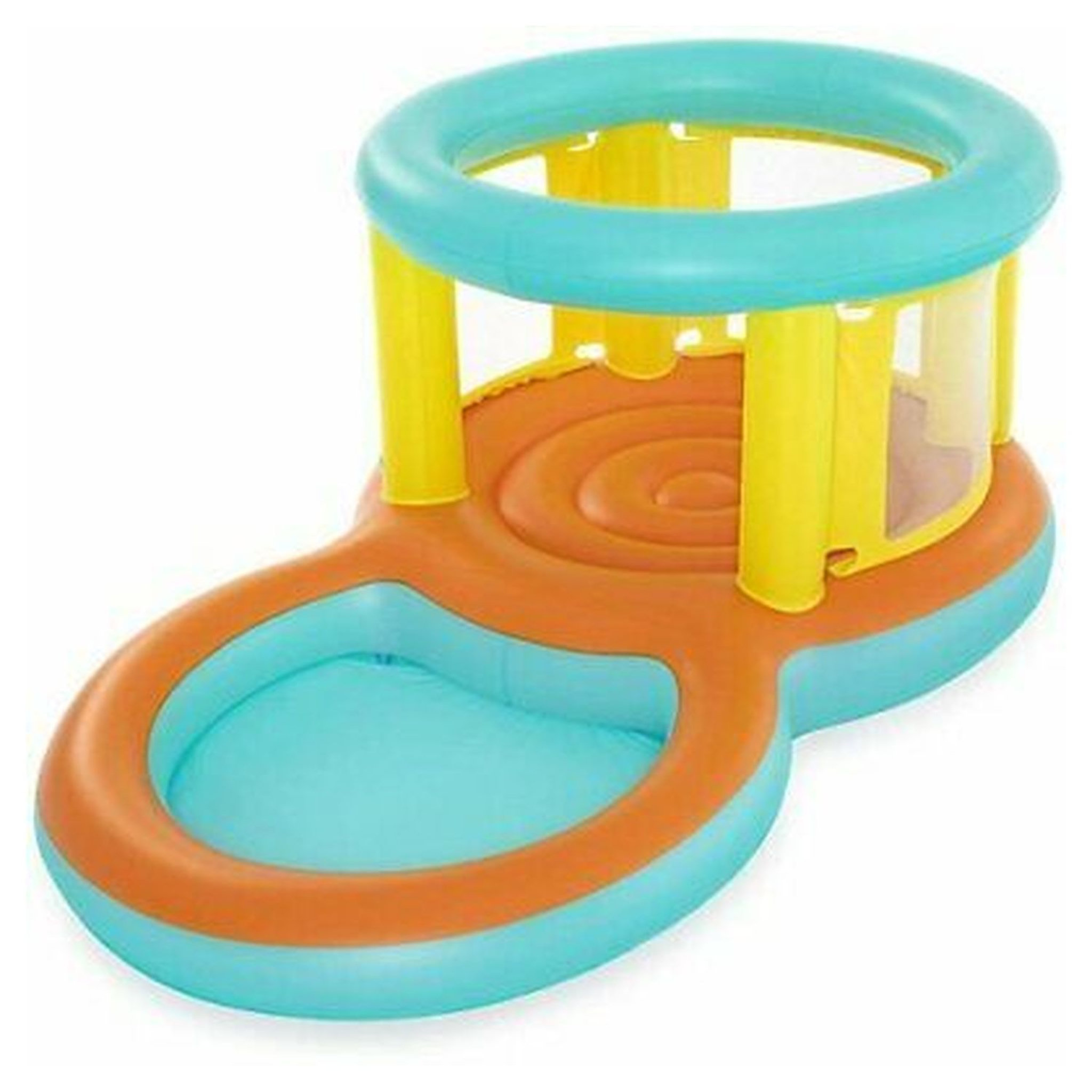 Voir la diapositive 1 : BESTWAY Château gonflable Bestway avec pataugeoire Jumptopia