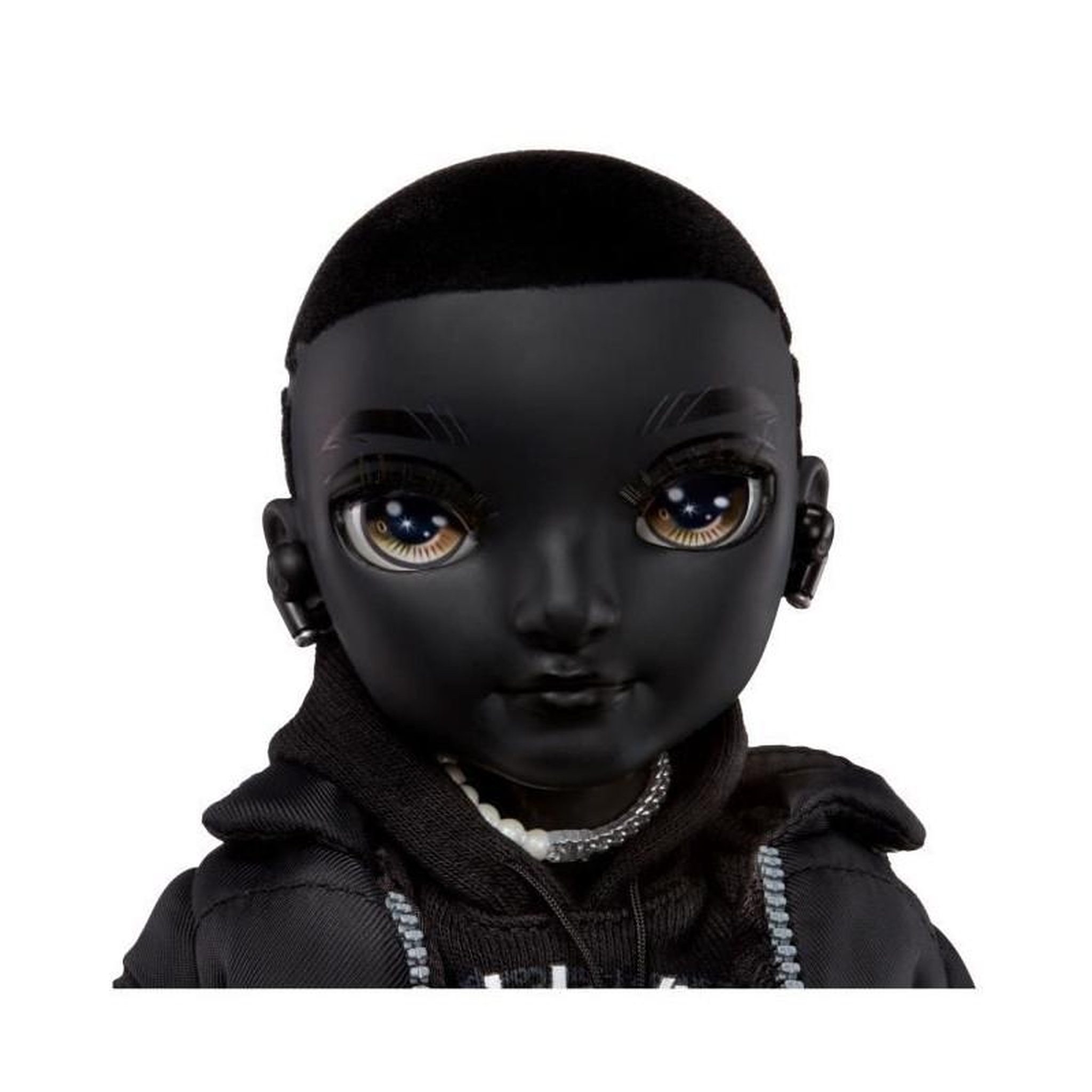 Voir la diapositive 2 : Rainbow Rainbow High - Shadow High Fashion Doll - Rexx Mcqueen (Noir) Série 2