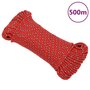 Voir la diapositive 1 : VIDAXL Corde de bateau Rouge 3 mm 500 m Polypropylene