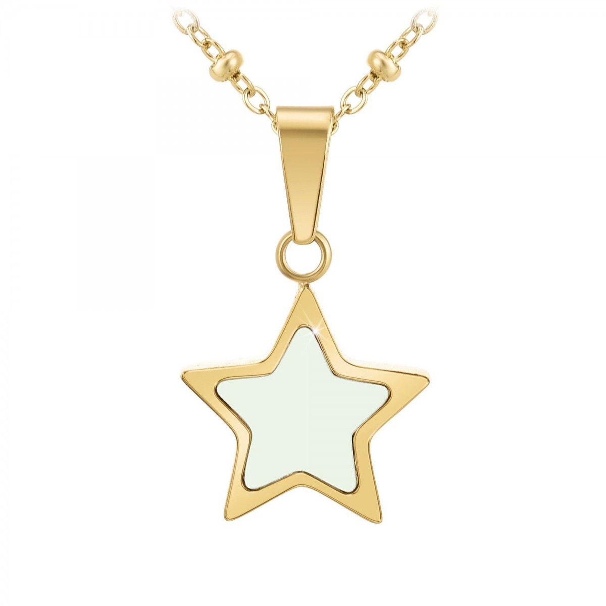 SC BOHEME Collier étoile SC Bohème en acier inoxydable