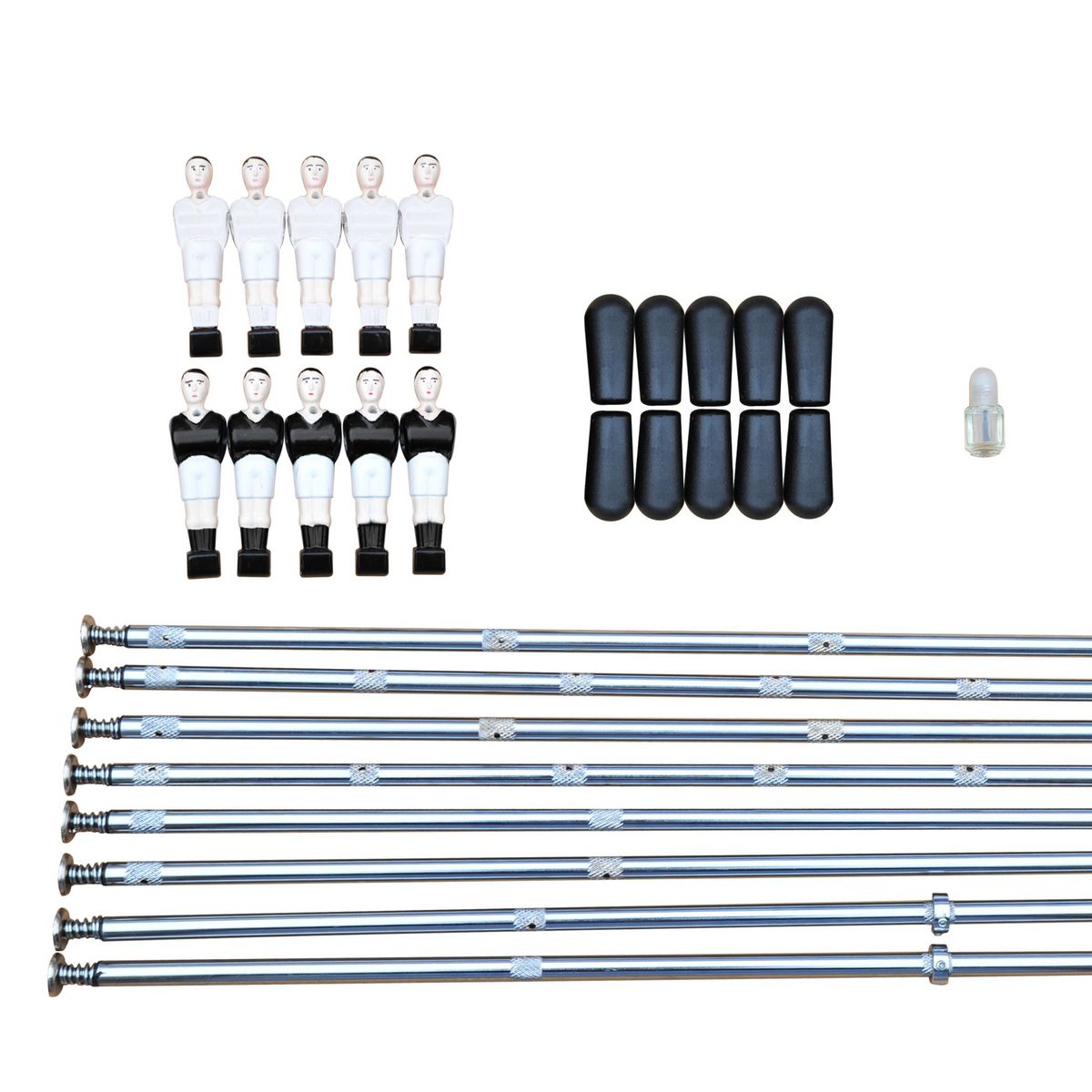 MISTER BABYFOOT Accessoires pour babyfoot (poignées allongées) - Bistrot et Scudetto