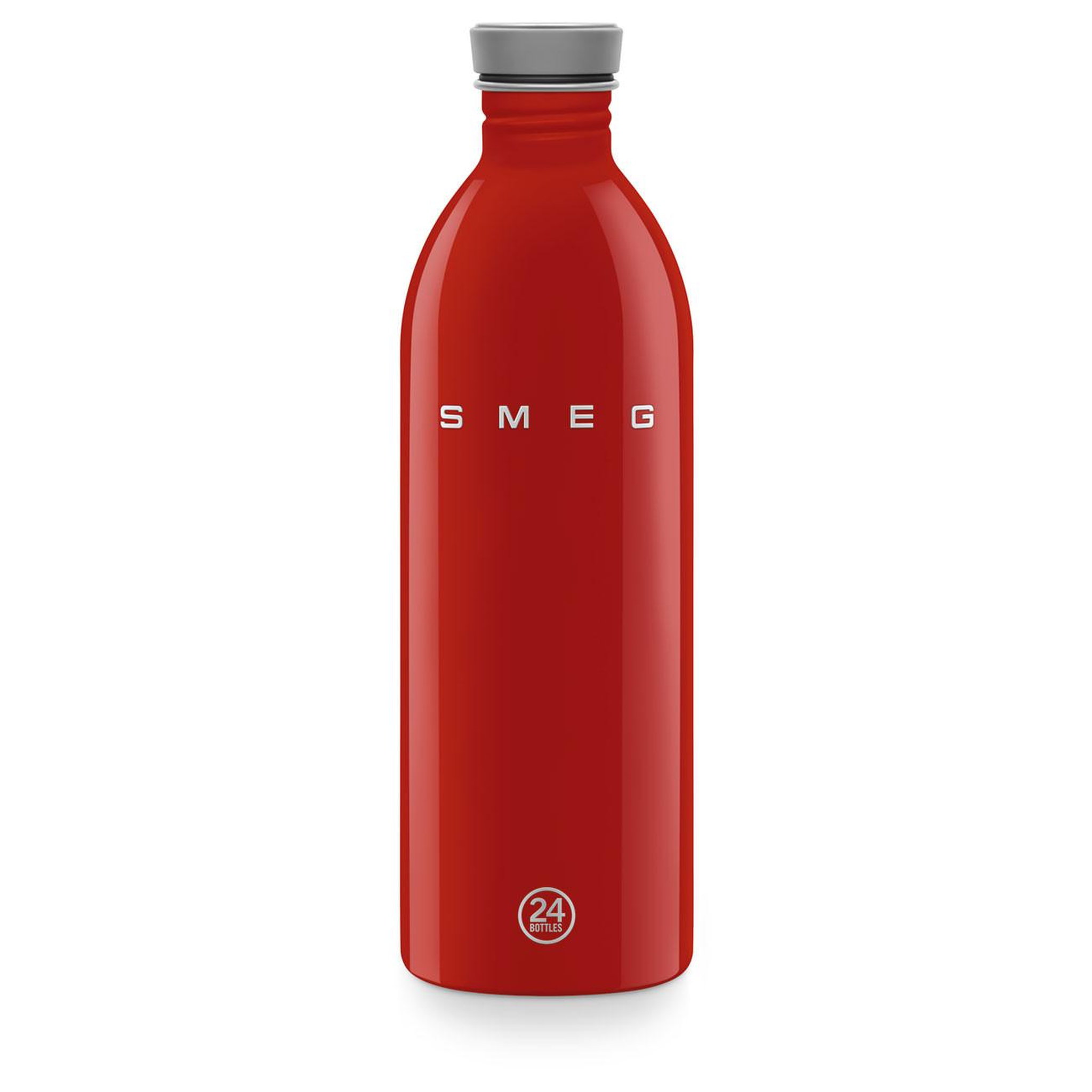 Voir la diapositive 2 : SMEG Bouteille isotherme 1l rouge - wbf02rd