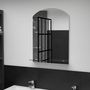 Voir la diapositive 1 : VIDAXL Miroir mural avec etagere 50x70 cm Verre trempe