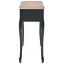 Voir la diapositive 4 : VIDAXL Table de console et coiffeuse avec 3 tiroirs Noir
