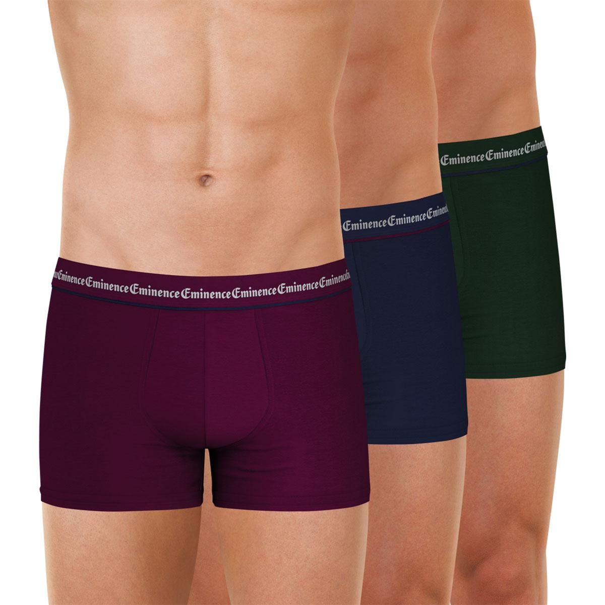 Eminence Lot de 3 boxers homme Business
