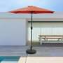 Voir la diapositive 4 : CONCEPT USINE Parasol terracotta rond 2,5 x 2,5 m COME