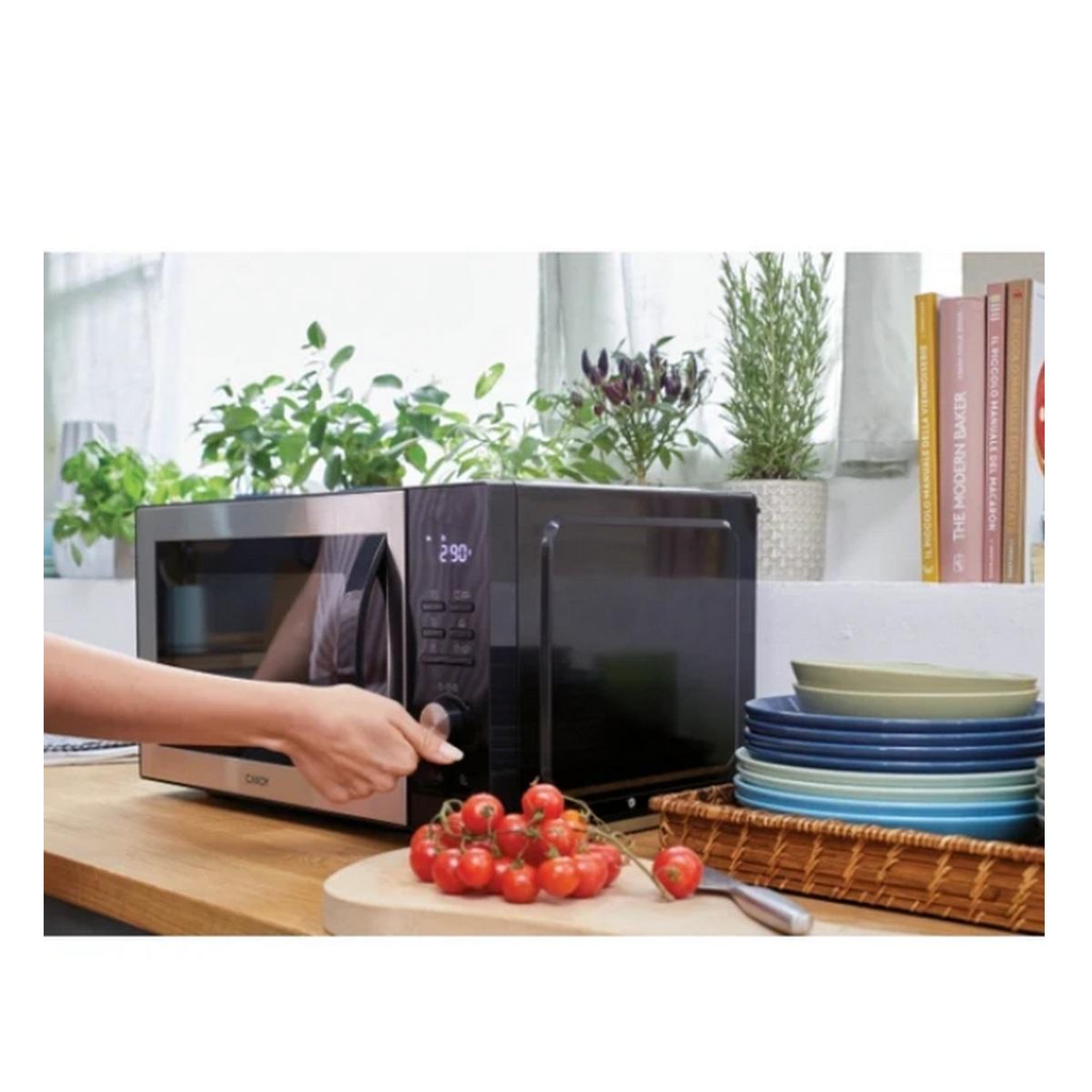 Voir la diapositive 5 : Candy Micro-ondes grill  29l 900w noir - cmca29edlb/st